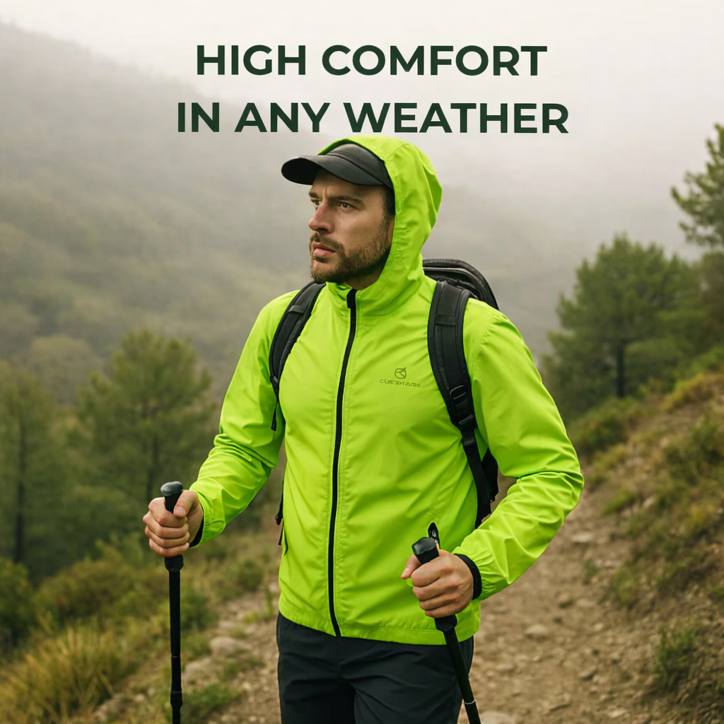 StormVanta – Waterproof Jacket | Breathable Convertible Removable Sleeves | Cycling Hiking Outdoor