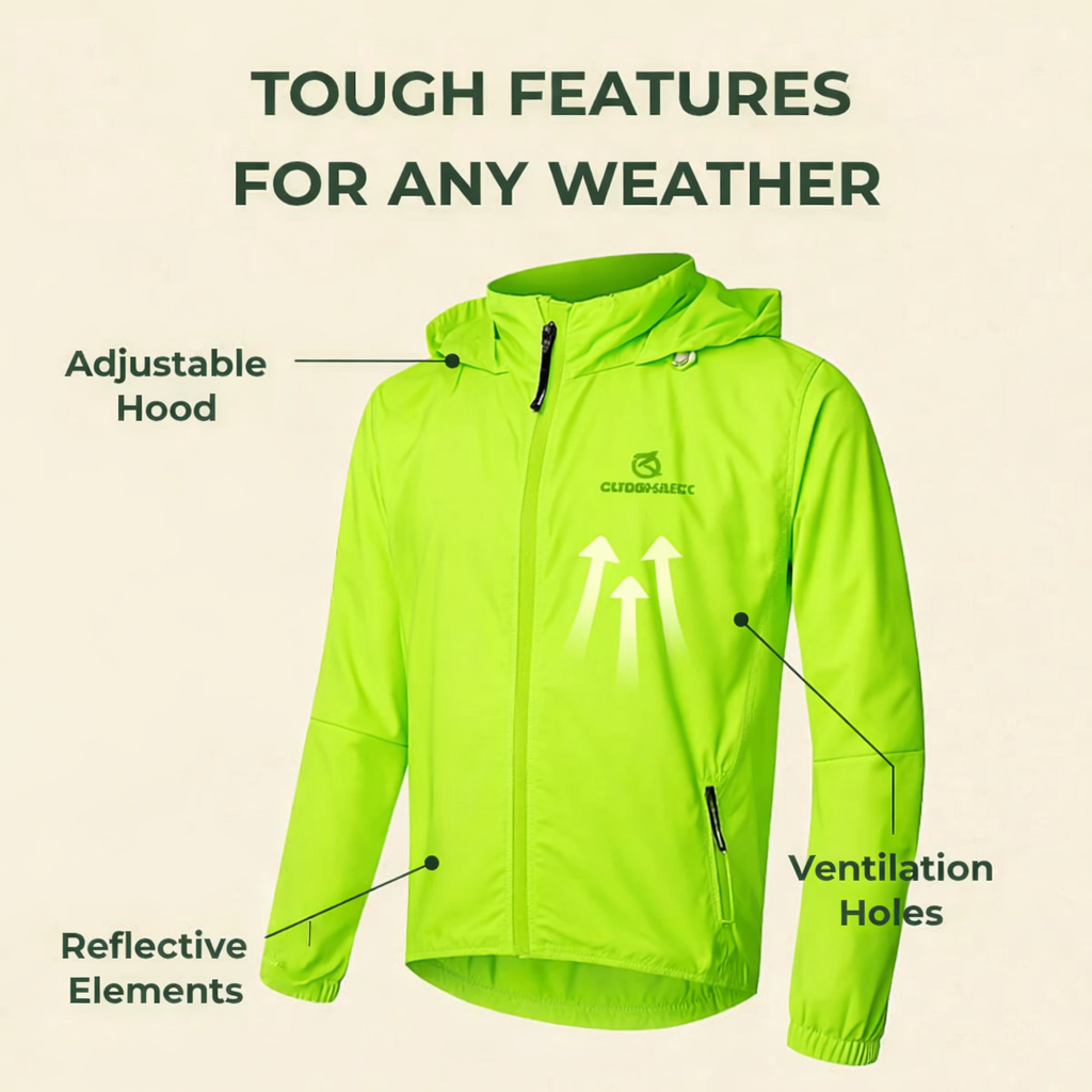 StormVanta – Waterproof Jacket | Breathable Convertible Removable Sleeves | Cycling Hiking Outdoor